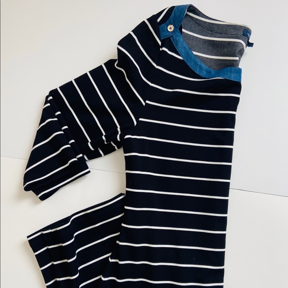 Tommy Hilfiger black and white stripe dress - Picture 3 of 9